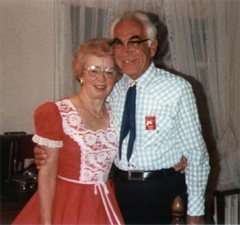 Betty and Maury at Luray, VA, 1983